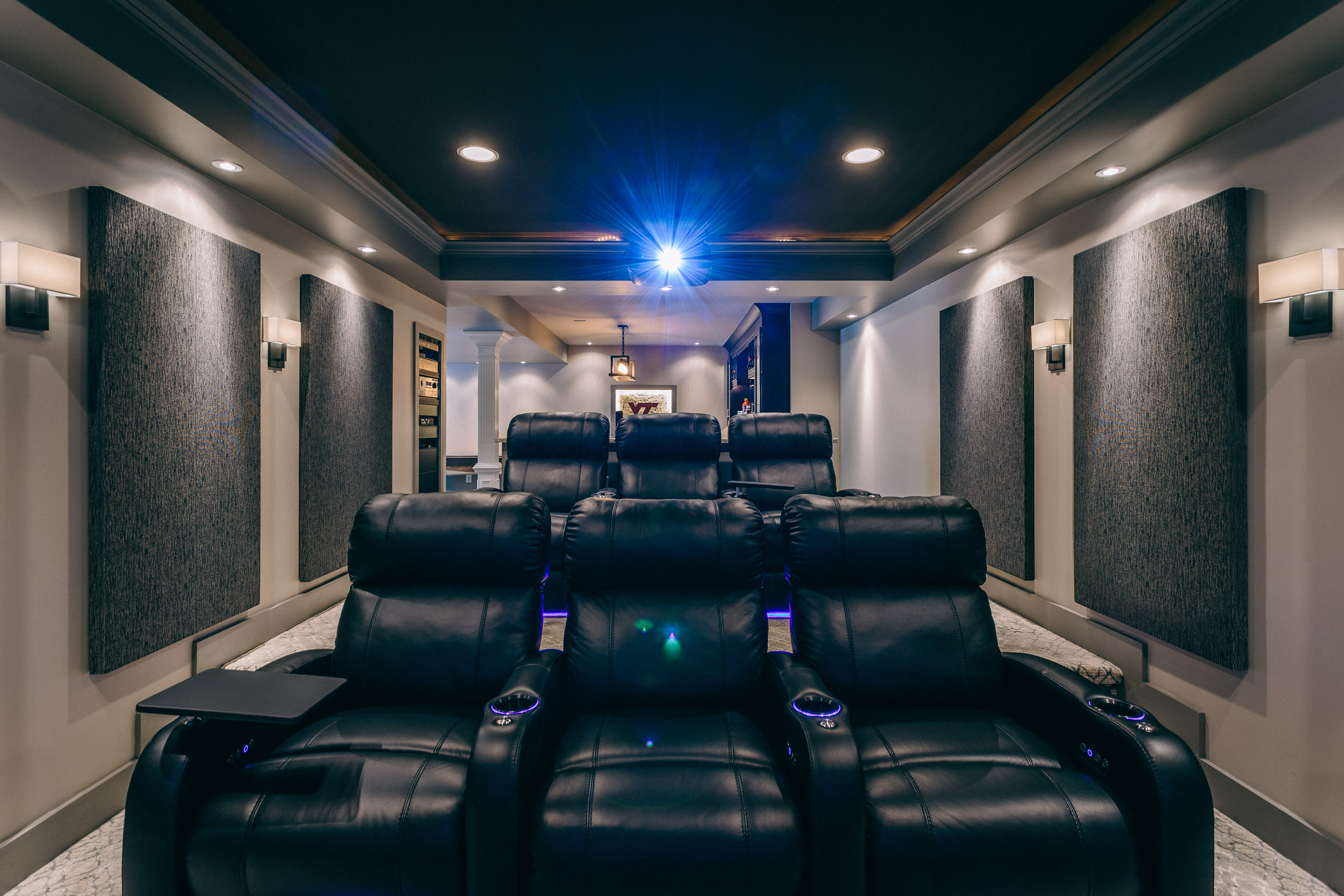 Projector and Seats