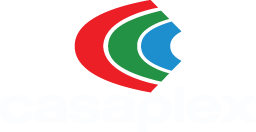 CasaPlex White Logo