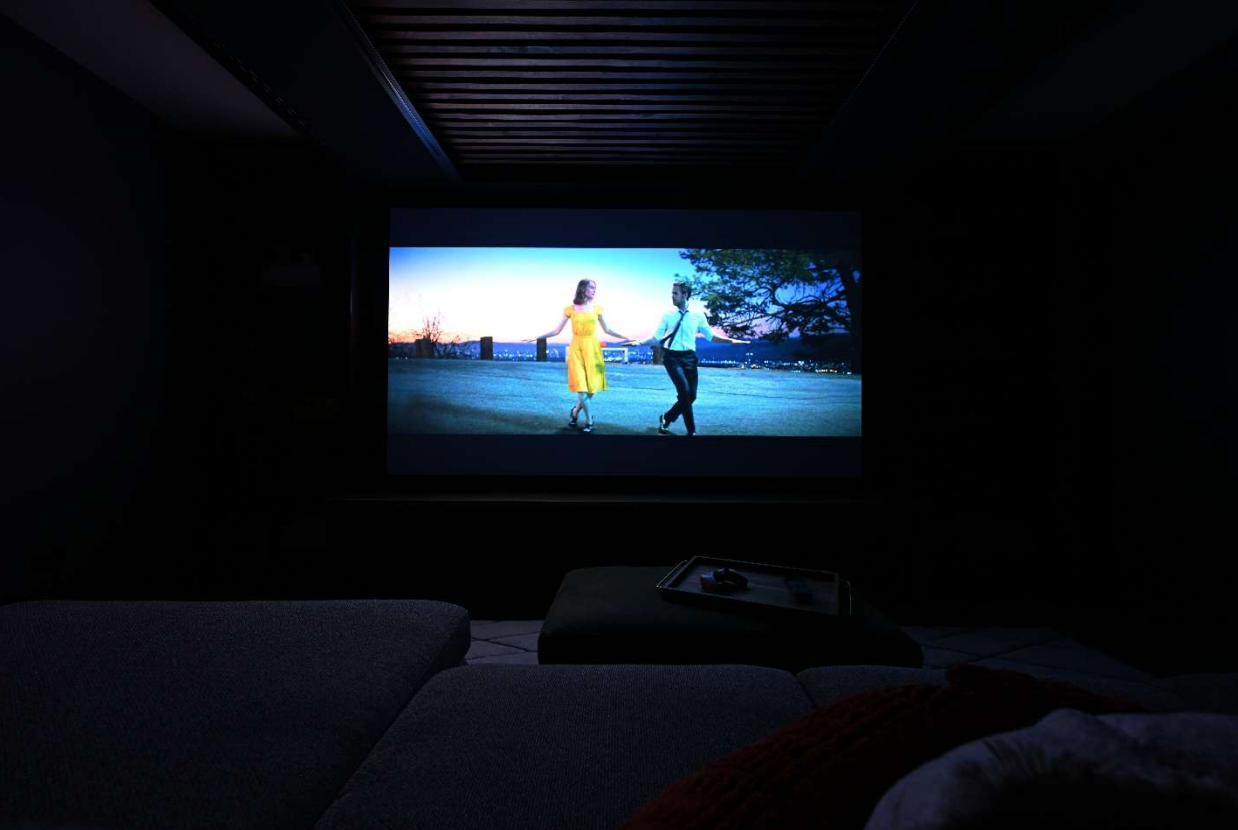 Sunset Lounge in cinema mode