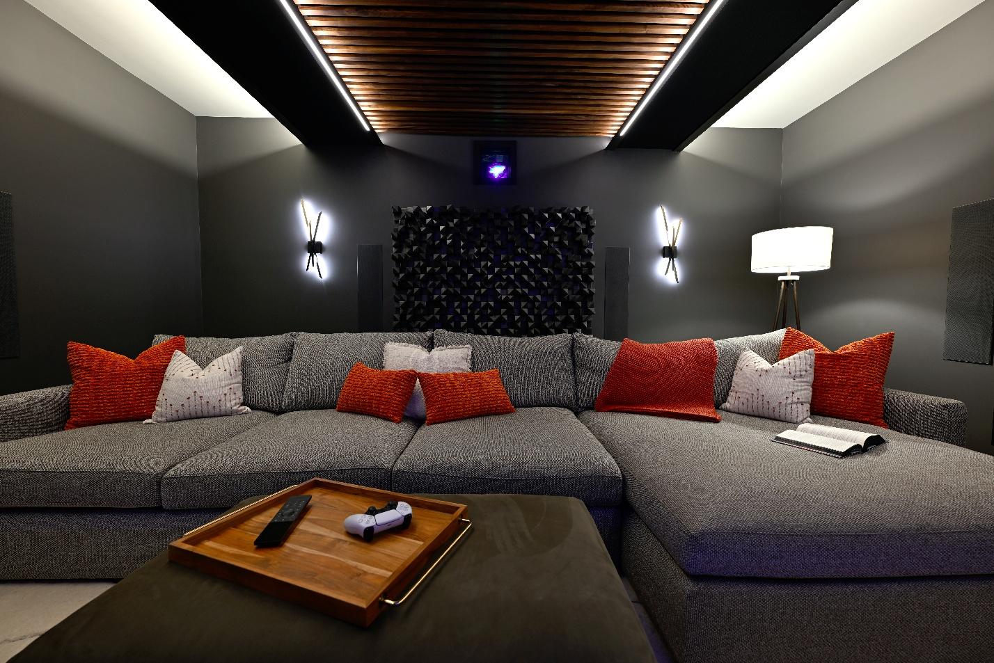 Front-facing sectional view